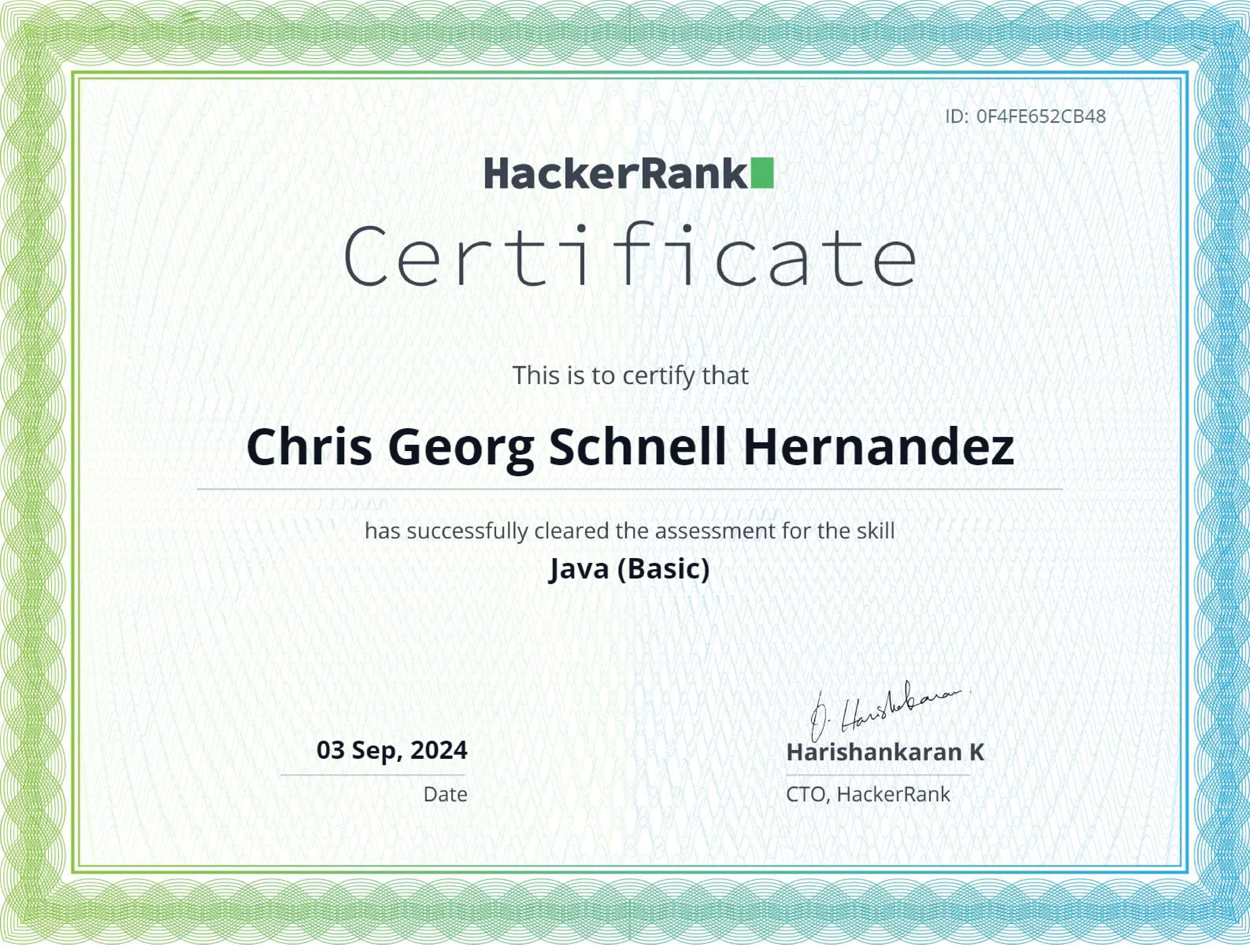 Java Hackerrank